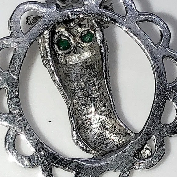 Vtg Sterling Silver Multi Stone Stocking Charm Bracelet Charm / Mini Pendant - Picture 2 of 2